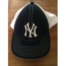 NEW YORK YANKEES TRUCKER PACIFIC HEADWEAR FITTED SIZE 7 3/8 HAT CAP  eb-53388129